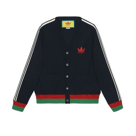 adidas x gucci cardigan